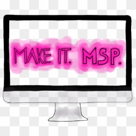 Flat Panel Display, HD Png Download - msp png