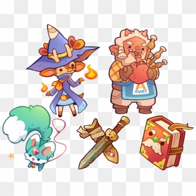 Deerfolk, Ogres, Bento Boxes & Mana-slushees - Stefscribbles, HD Png Download - mana png