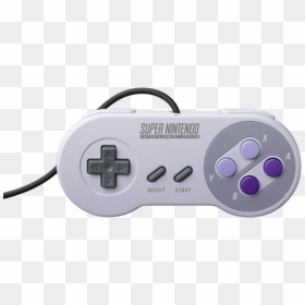 Snes-controller - Classic Super Nintendo Controller, HD Png Download - snes classic png