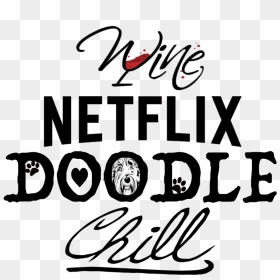 Wine Glass, HD Png Download - netflix and chill png