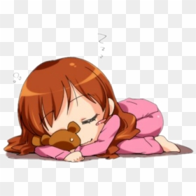 Transparent Anime Baby Png - Anime Girl Sleeping Png, Png Download - sleepy png
