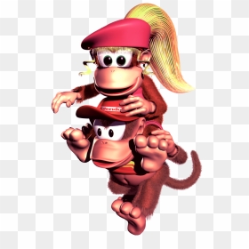 Donkey Kong Country , Png Download - Donkey Kong Country 2 Diddy Kong, Transparent Png - donkey kong 64 png