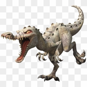 Jurassic World - Ice Age White Dinosaur, HD Png Download - indominus rex png
