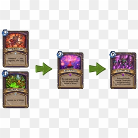 [wild Meta Guide] Darkest Hour Warlock - Hearthstone, HD Png Download - smorc png