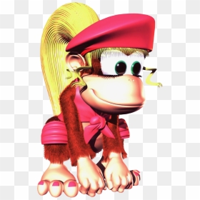 Donkey Kong Country Dixie, HD Png Download - donkey kong 64 png