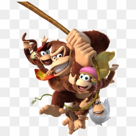 Donkey Kong Country Tropical Freeze Png, Transparent Png - donkey kong 64 png