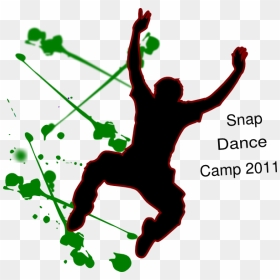 How To Set Use Dance Logo Icon Png , Png Download - Jumping Silhouette, Transparent Png - dance icon png