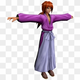 Download Zip Archive - Rurouni Kenshin 3d Model, HD Png Download - kenshin png