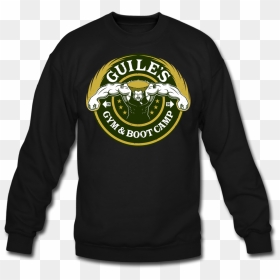 Guile S Gym Boot Camp Crewneck Sweatshirt - Sweater, HD Png Download - guile png