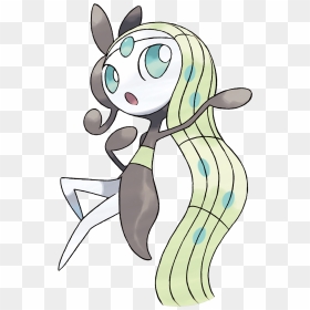 Thumb Image - Normal And Psychic Type Pokemon, HD Png Download - meloetta png