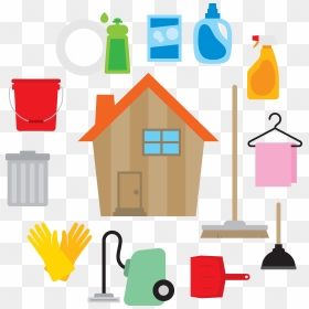Family Cleaning The House Clipart Image Freeuse Download, HD Png Download - house cleaning png
