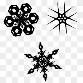 Flocon De Neige Clipart Pmg, HD Png Download - falling snow texture png