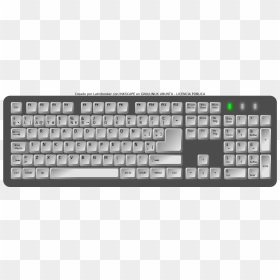 Teclado Latinoamericano Latinbooker Clip Arts - Teclado Png ...