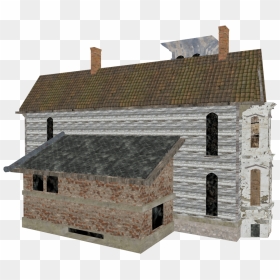 Roof, HD Png Download - abandoned house png