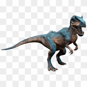 Jurassic World Alive Allosaurus Gen 2, HD Png Download - indominus rex png