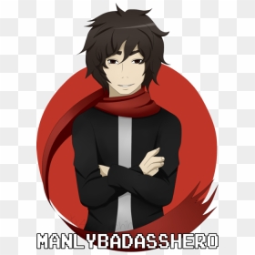 Manly Badass Hero Of Justice Weeaboo - Cartoon, HD Png Download - weeaboo png