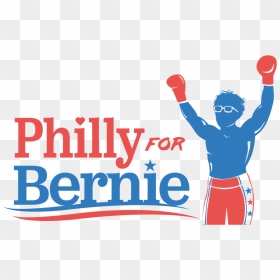 Philly For Bernie - Tchoukball, HD Png Download - bernie sanders head png