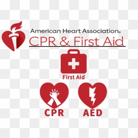 First Aid Clipart Cpr, HD Png Download - american heart association logo png