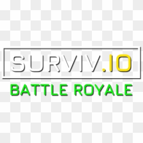 Surviv Io Logo Png, Transparent Png - battle royale png