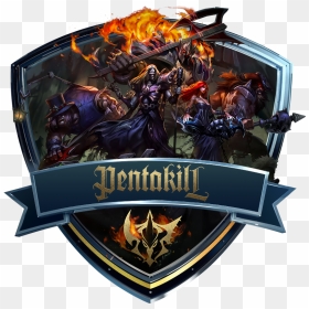 Pentakill Icon By Outlawninja, HD Png Download - pentakill png