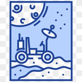 Space Rover Icon - Space Icons Rover, HD Png Download - outer space png