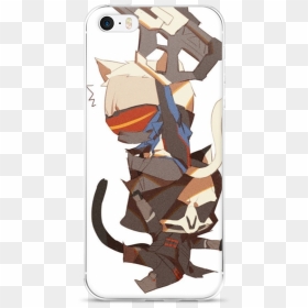 Chibi Soldier 76 And Reaper - Overwatch Neko Reaper, HD Png Download - overwatch soldier 76 png