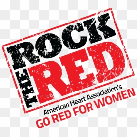 Musicians “rock The Red” To Benefit The American Heart - Poster, HD Png Download - american heart association logo png