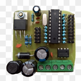 Dmx Board With Atmel At89c2051 Chip - Electrical Connector, HD Png Download - dmx png