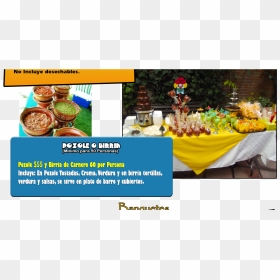 Salon Jardin Azul , Png Download - Taquizas, Transparent Png - pozole png