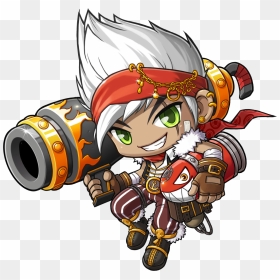 Thumb Image - Maplestory Cannoneer, HD Png Download - maplestory png