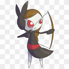 Clip Art Free Library Commission Meloetta Forme By - Pokemon Archery, HD Png Download - meloetta png