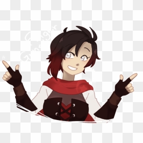 Image - Rwby Ruby Finger Guns, HD Png Download - rwby ruby png