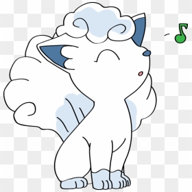 Lillie Into Alolan Vulpix 2 By Thesuitkeeper89 Fur - Arctic Vulpix, HD Png Download - alolan vulpix png