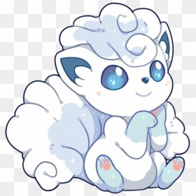 Alolan Vulpix Cute, HD Png Download - alolan vulpix png