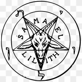 Satanic Pentagram Png, Transparent Png - sigil png