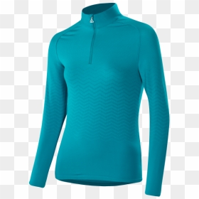 Long-sleeved T-shirt, HD Png Download - blue texture png