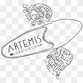 Artemis Bag Logo - Line Art, HD Png Download - artemis png