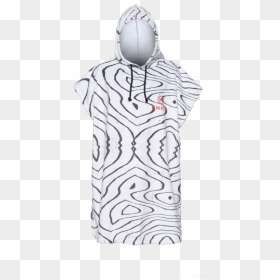 Surf Poncho White - Illustration, HD Png Download - poncho png