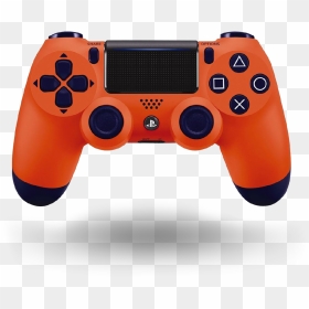 Gamepad Png - Dualshock 4 Orange Sunset, Transparent Png - snes classic png