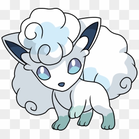 Pokemon Ice Type Vulpix Alola Vulpix Pokemon Sun Pokemon - Alolan Vulpix Png, Transparent Png - alolan vulpix png