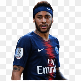 Neymar With Nike Logo Playing With Psg Team - Neymar Jr Png 2020, Transparent Png - psg logo png