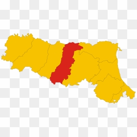 Emilia Romagna, HD Png Download - italy map png