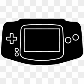 Gameboy Advanced Game - Gameboy Advance Silhouette, HD Png Download - game boy advance png