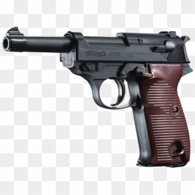 Walther P38 Bb Pistol 400 Fps - Walther P38 Transparent, HD Png Download - fps gun png