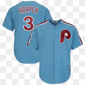 Bryce Harper Phillies Jersey, HD Png Download - bryce harper png