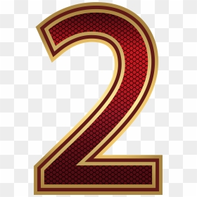 Gold Numbers Png , Png Download - Number 5 Red Gold, Transparent Png - gold numbers png