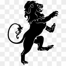 Standing Lion Vector Png, Transparent Png - blank wax seal png