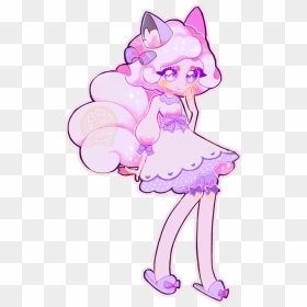 [open] Alolan Vulpix - Gijinka Alolan Vulpix, HD Png Download - alolan vulpix png