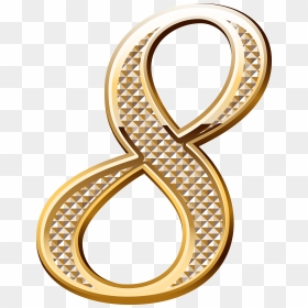 Deco Bling Numbers Png - Gold Numbers Png, Transparent Png - gold numbers png