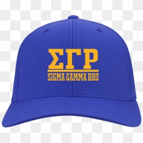 Sigma Gamma Rho Flex Fit Twill Baseball Cap - Baseball Cap, HD Png Download - sigma gamma rho png